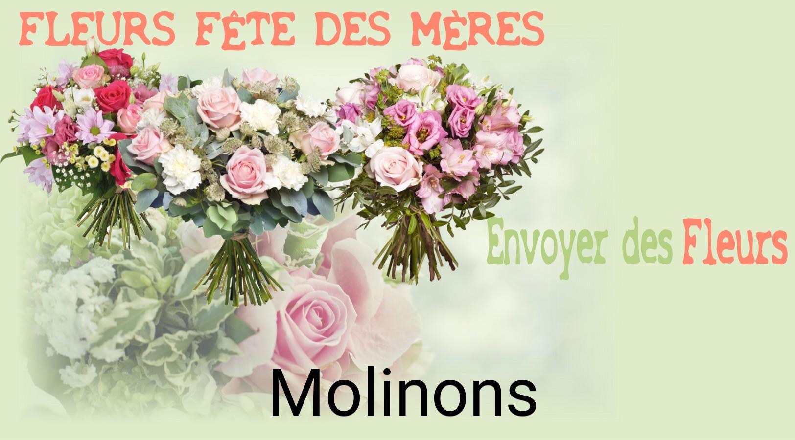 Bouquet de Fête des Mères livré à Molinons